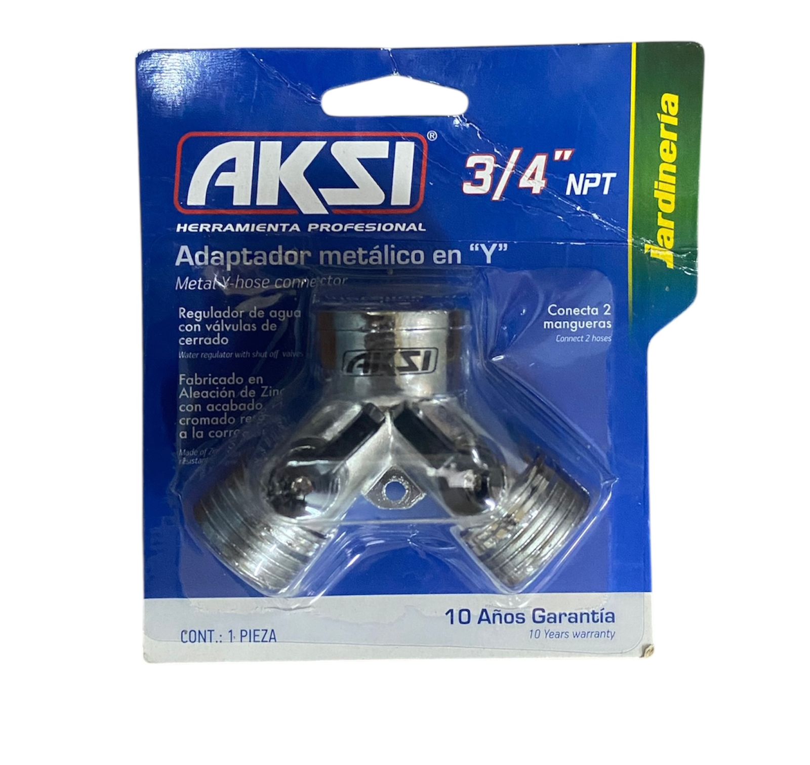 Conector Y Metalico 3/4